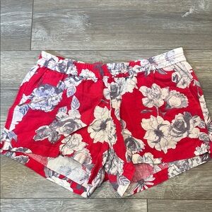 SUMMER SALE!!!!!! 50% OFF! Kut from the Kloth High Waist Red and White Shorts